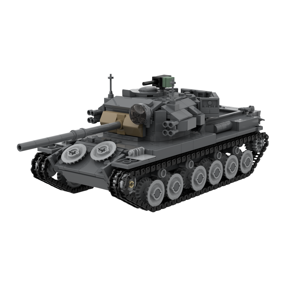 Lego Compatible Military Tank - MOC เซ็นทูเรียน mk. 5/1 บล็อกตัวต่อรถถัง โมเดลกองทัพ