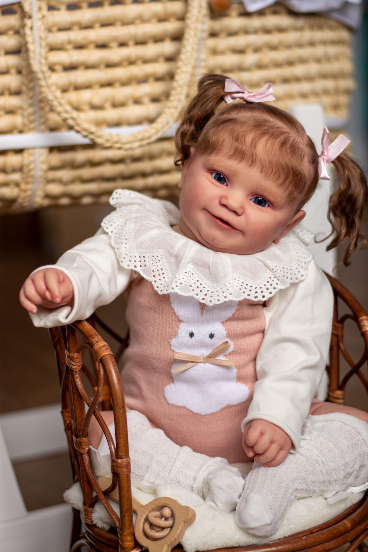 Reborn Baby Doll Silicone Realistic - ตุ๊กตาเด็กเกิดใหม่ขนาด 60 ซม. Bonecas Infantil Meninas