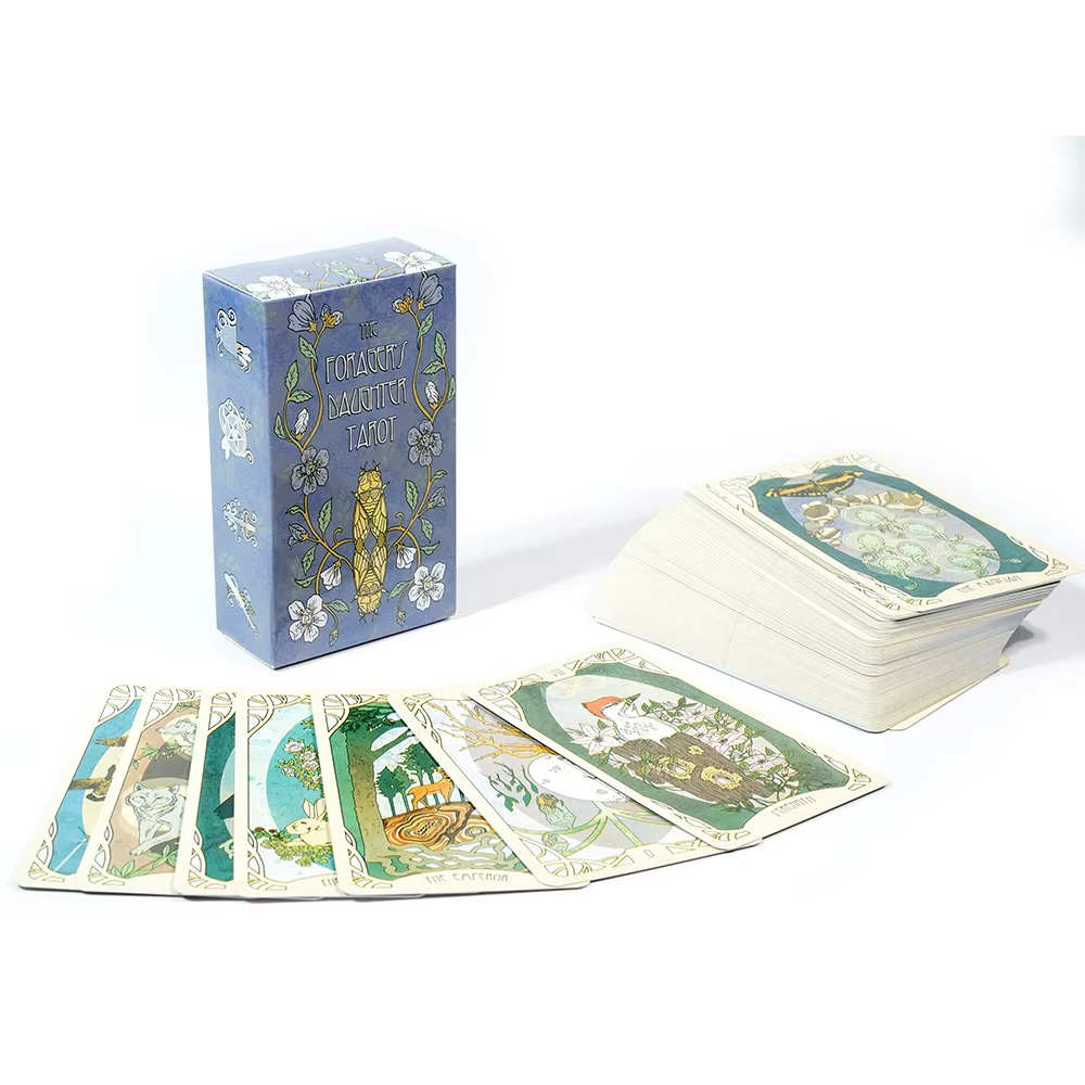 ชุดไพ่ทาโรต์ลูกสาวนักล่าอาหาร  - Tarot Cards Deck With Guidebook บทวิจารณ์และราคา