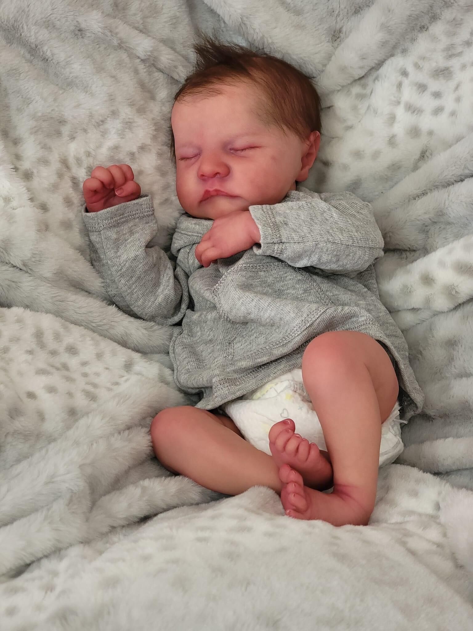 ตุ๊กตาซิลิโคนไวนิลรีบอร์นขนาด1 - Reborn Baby Doll Silicone Realistic บทวิจารณ์และราคา