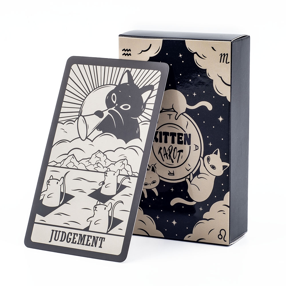 สำรับไพ่ทาโรต์สำหรับลูกแมว78ชิ - Tarot Cards Deck With Guidebook บทวิจารณ์และราคา