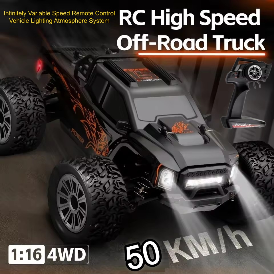 รถบรรทุก RC ขับเคลื่อน 4 ล้อ ข - Rc Drift Car 1 24 Scale 4Wd บทวิจารณ์และราคา