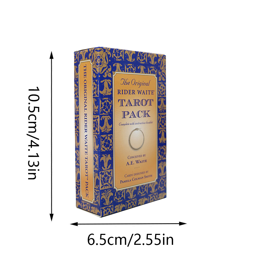 ไพ่ทาโรต์รุ่นไรเดอร์สำหรับผู้เ - Tarot Cards Deck With Guidebook บทวิจารณ์และราคา