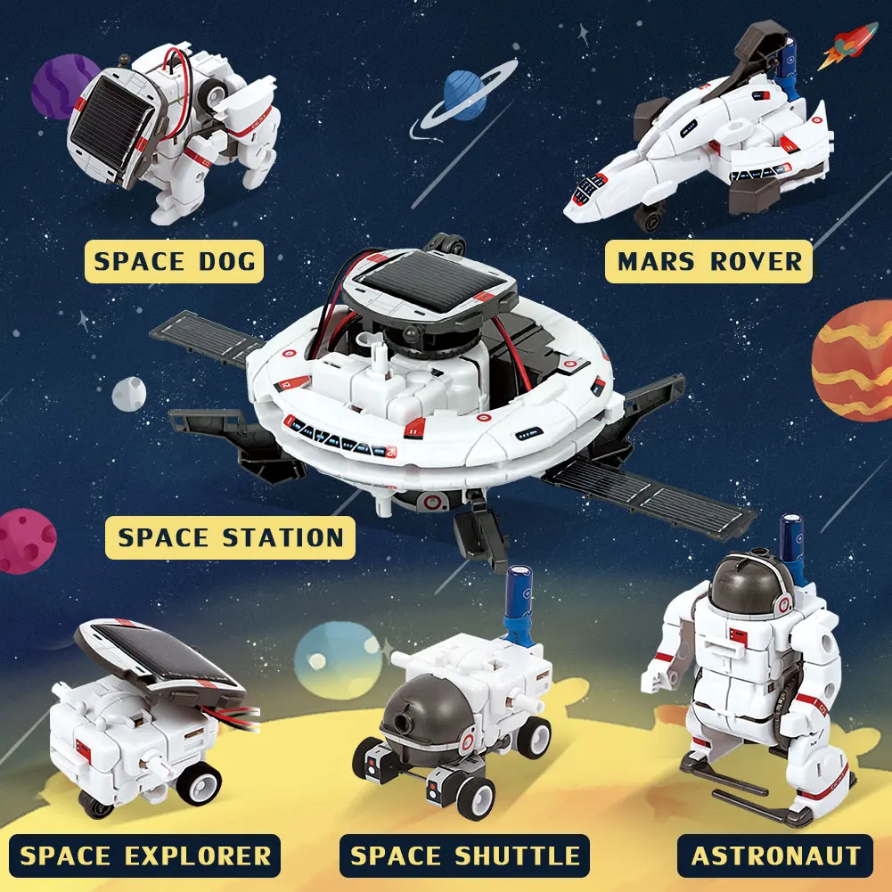 ชุดของเล่นหุ่นยนต์พลังงานแสงอา - Stem Solar Robot Kit For Kids บทวิจารณ์และราคา