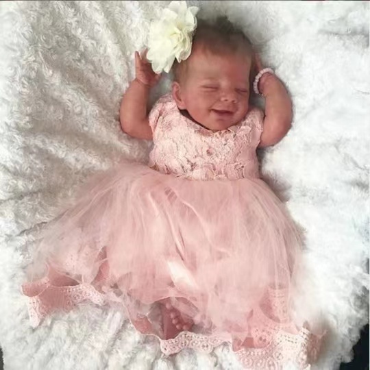 ตุ๊กตาซิลิโคนไวนิลขนาดเล็ก รีบ - Reborn Baby Doll Silicone Realistic บทวิจารณ์และราคา