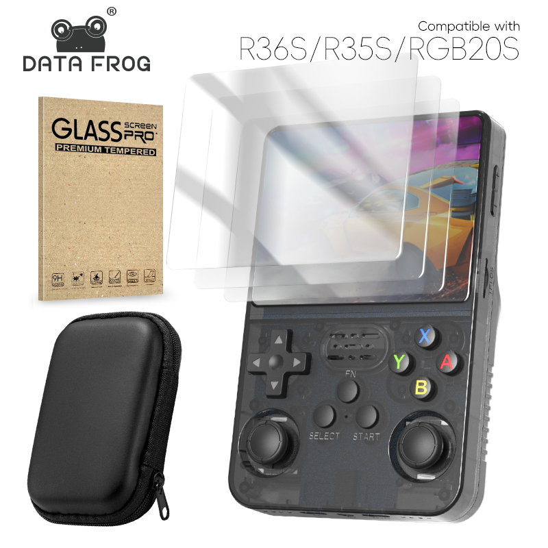 ข้อมูลกบ R36S ป้องกันหน้าจอกระ - Retro Handheld Game Console R36S บทวิจารณ์และราคา
