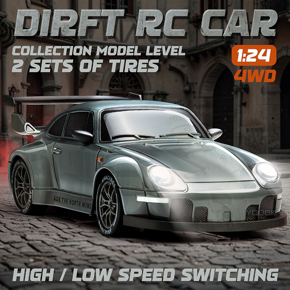 รถบังคับวิทยุ 2.4G รุ่นดริฟท์เ - Rc Drift Car 1 24 Scale 4Wd บทวิจารณ์และราคา
