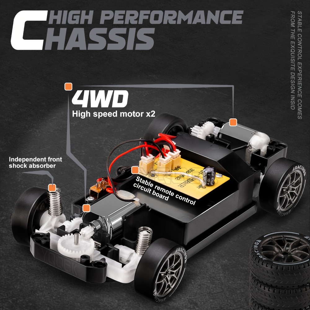 รถบังคับวิทยุ 2.4G รุ่นดริฟท์เ - Rc Drift Car 1 24 Scale 4Wd บทวิจารณ์และราคา