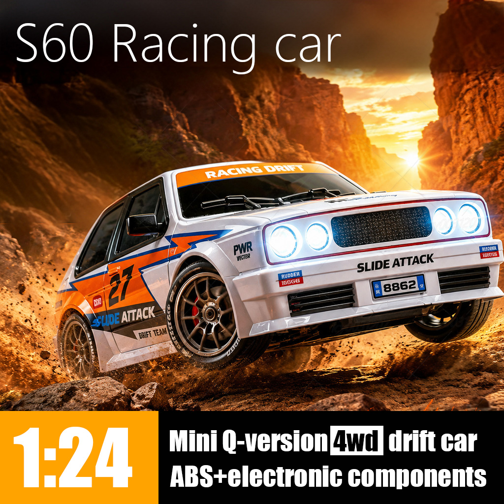 รถดริฟต์ RC รุ่นใหม่ S60 ขนาด  - Rc Drift Car 1 24 Scale 4Wd บทวิจารณ์และราคา