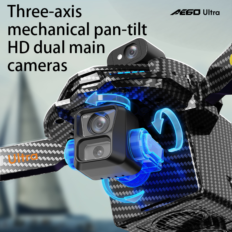 โดรน AE60 GPS ระดับมืออาชีพ กล - Fpv Brushless Rc Drone 4K บทวิจารณ์และราคา