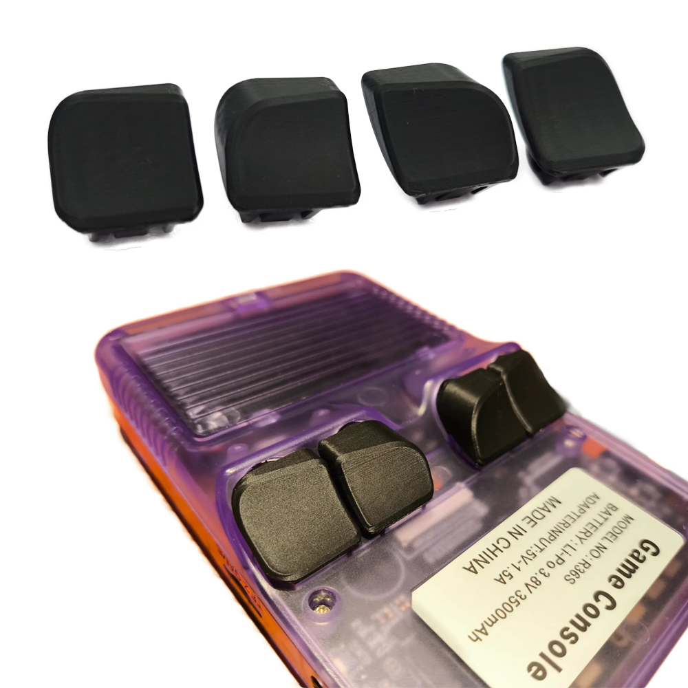 ปุ่มย้อนกลับการพิมพ์ 3D 4 ชิ้น - Retro Handheld Game Console R36S บทวิจารณ์และราคา