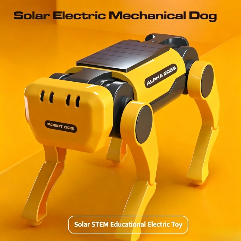 ชุดประกอบหุ่นยนต์สุนัขเดินได้พ - Stem Solar Robot Kit For Kids บทวิจารณ์และราคา