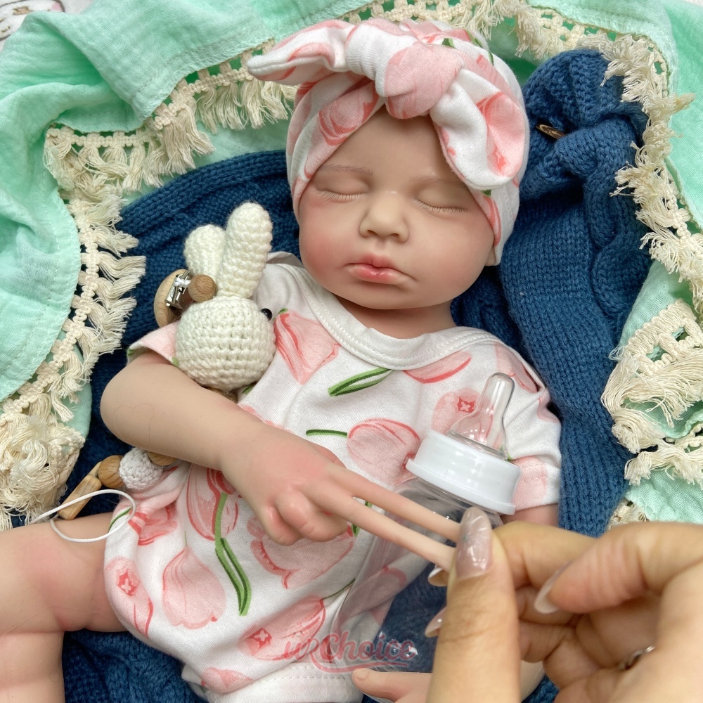 ตุ๊กตาซิลิโคนรีบอร์นขนาด 50 ซม - Reborn Baby Doll Silicone Realistic บทวิจารณ์และราคา