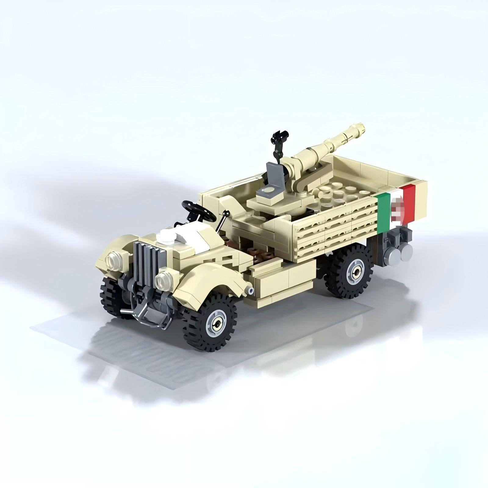ชุดตัวต่อรถถังขนาดกลาง MOC Mil - Lego Compatible Military Tank บทวิจารณ์และราคา