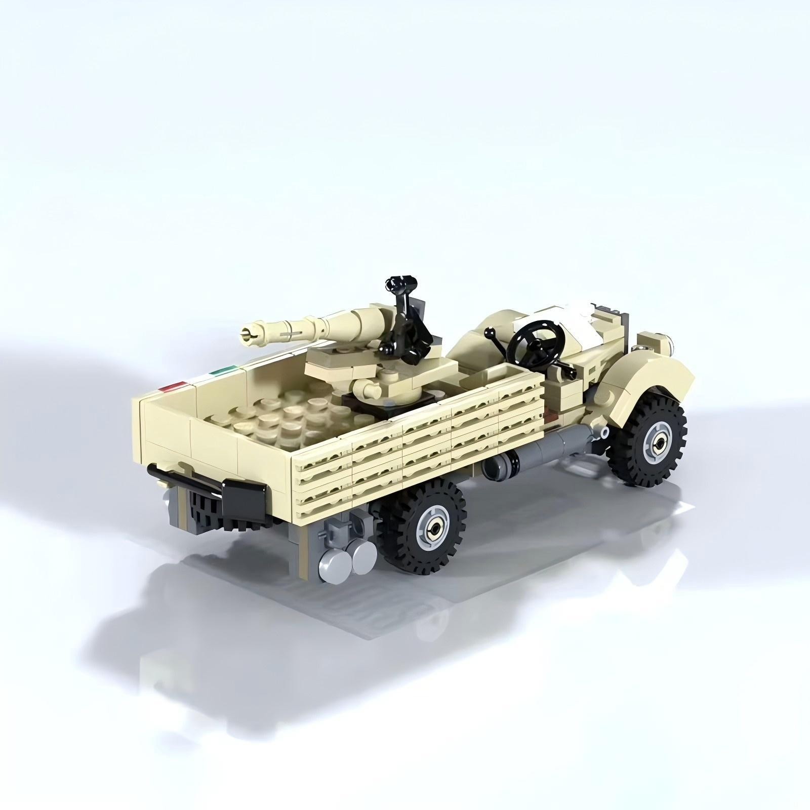 ชุดตัวต่อรถถังขนาดกลาง MOC Mil - Lego Compatible Military Tank บทวิจารณ์และราคา