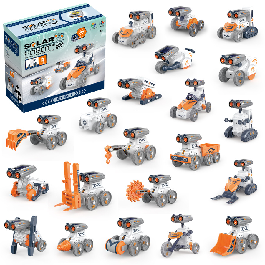 ชุดหุ่นยนต์พลังงานแสงอาทิตย์ 2 - Stem Solar Robot Kit For Kids บทวิจารณ์และราคา