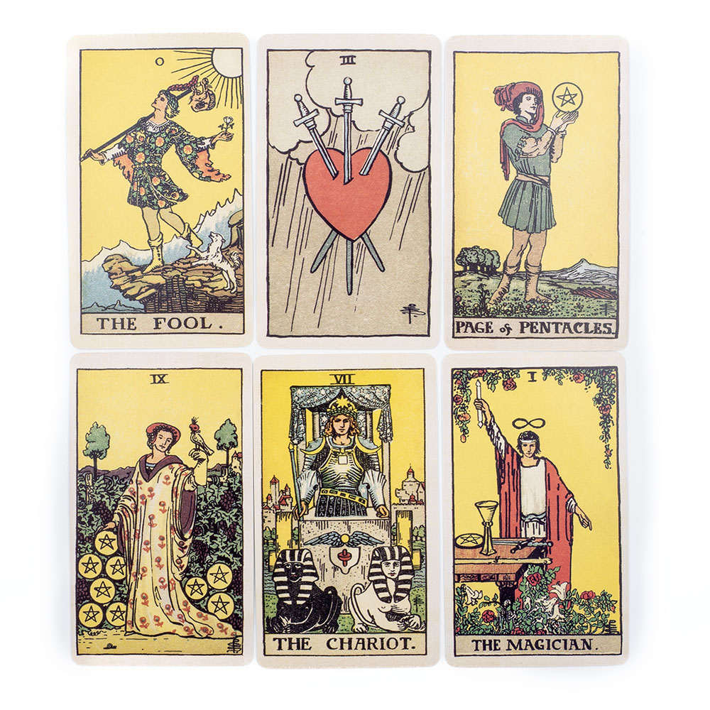 เกมกระดานไพ่ทาโรต์แบบคลาสสิกสำ - Tarot Cards Deck With Guidebook บทวิจารณ์และราคา