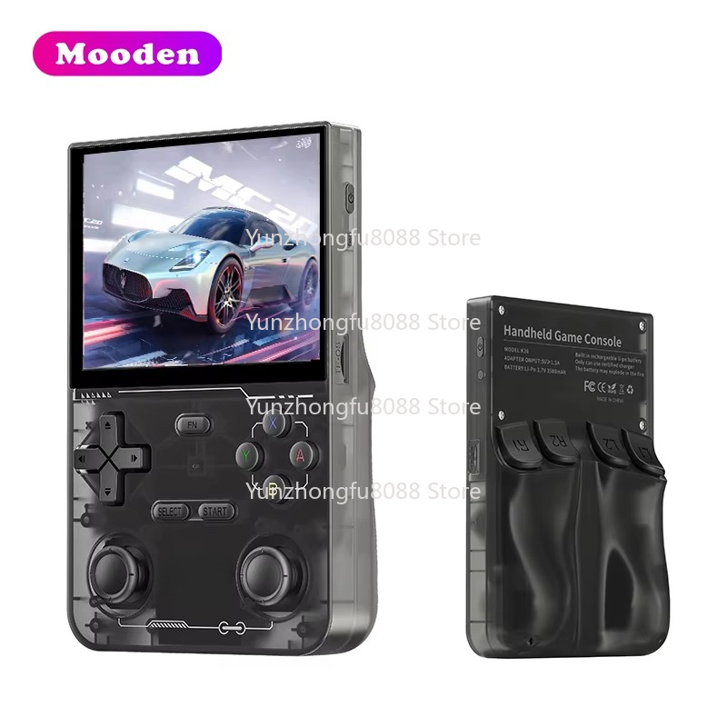 เครื่องเล่นเกมพกพา L K36 หน้าจ - Retro Handheld Game Console R36S บทวิจารณ์และราคา