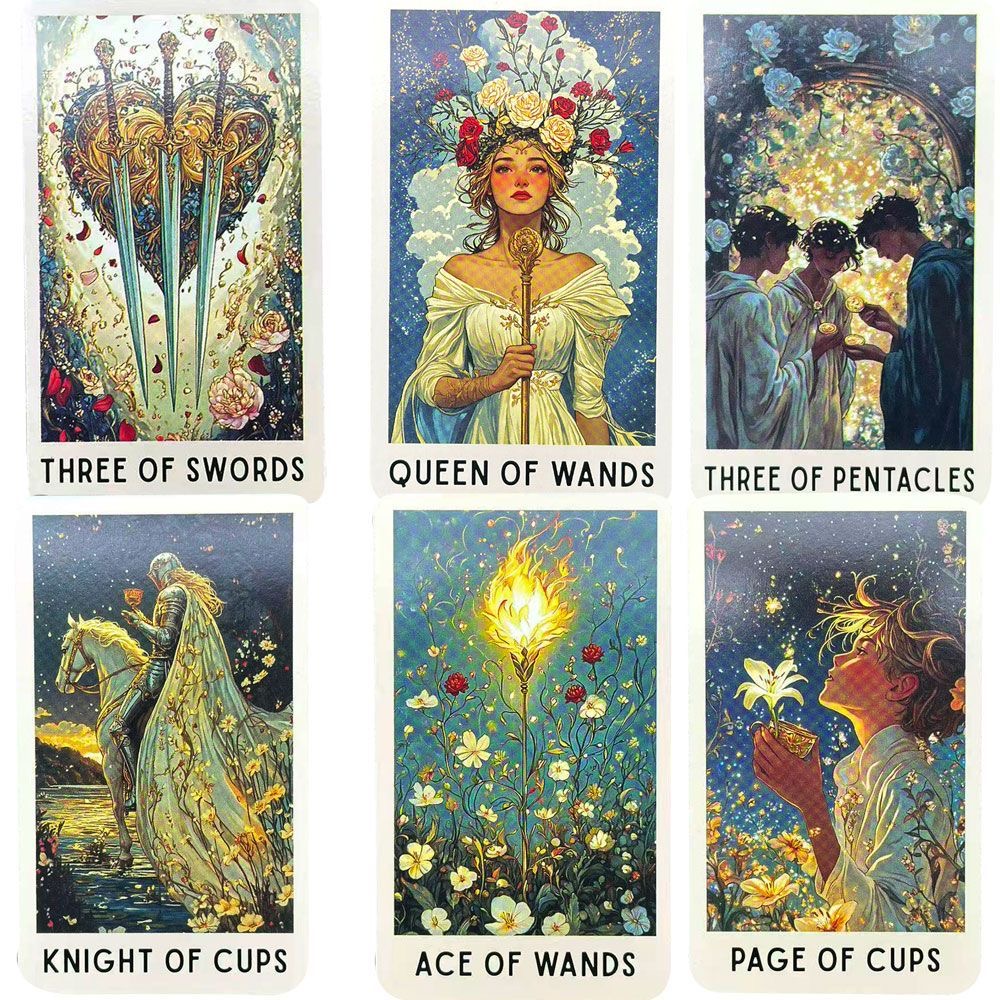 ไพ่ทาโรต์บลูม 78 ใบ ชุดไพ่พยาก - Tarot Cards Deck With Guidebook บทวิจารณ์และราคา