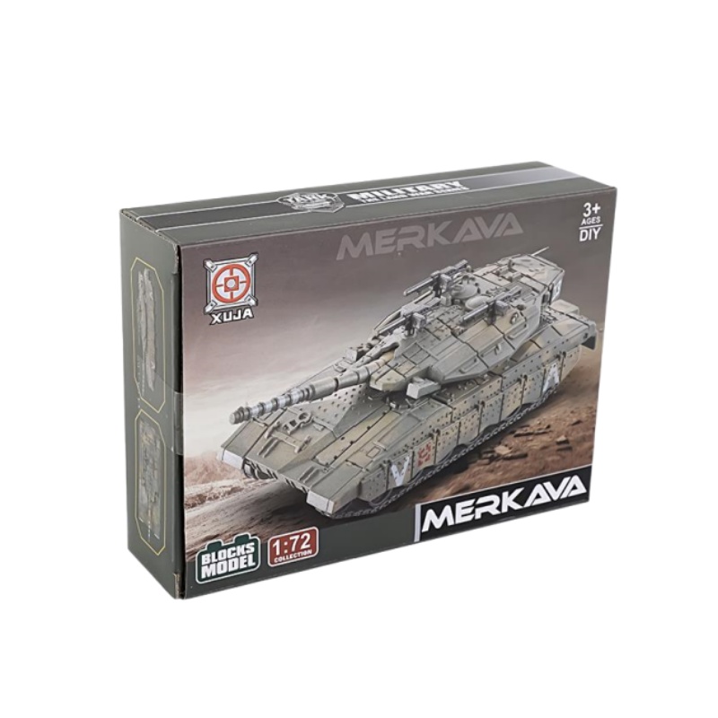 โมเดลรถถังเมอร์คาวาหลักของอิสร - Lego Compatible Military Tank บทวิจารณ์และราคา